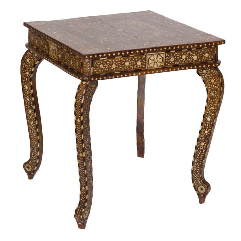Morrocan Inlaid Table