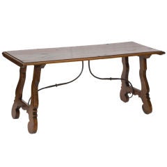 Walnut Trestle Table