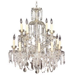 Vintage Irish Crystal Chandelier