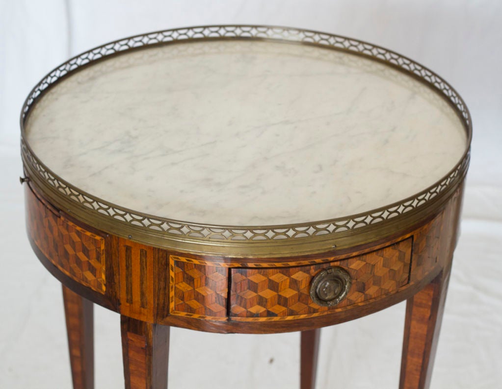 French Bouilotte Gueridon Table At 1stdibs