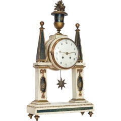 Antique Neoclassical Mantel Clock