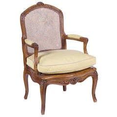 French Walnut Arm Chair