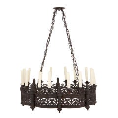 Large Gothic Revival Chandelier