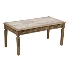 Vintage Mirrored Coffee Table