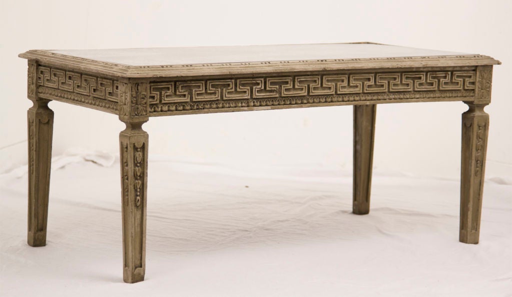 French Vintage Mirrored Coffee Table