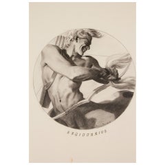 One from a set of 1950's Zodiac Drawings by Cyril Jones