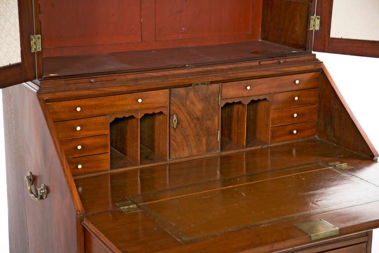 Georgian Secretaire – Bookcase, England 18th century 2