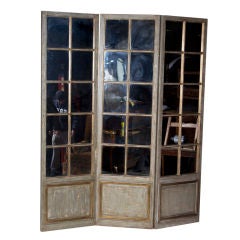 Large Custom Mirrored Screen by Michael Taylor