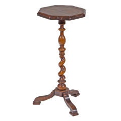 Antique Walnut Candlestand