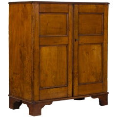 Antique Elm Collector
s Cabinet