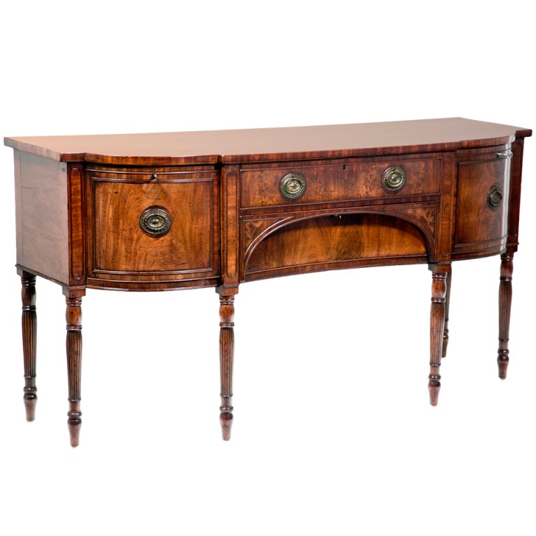 Download Georgian Sheraton Mahogany Sideboard at 1stdibs