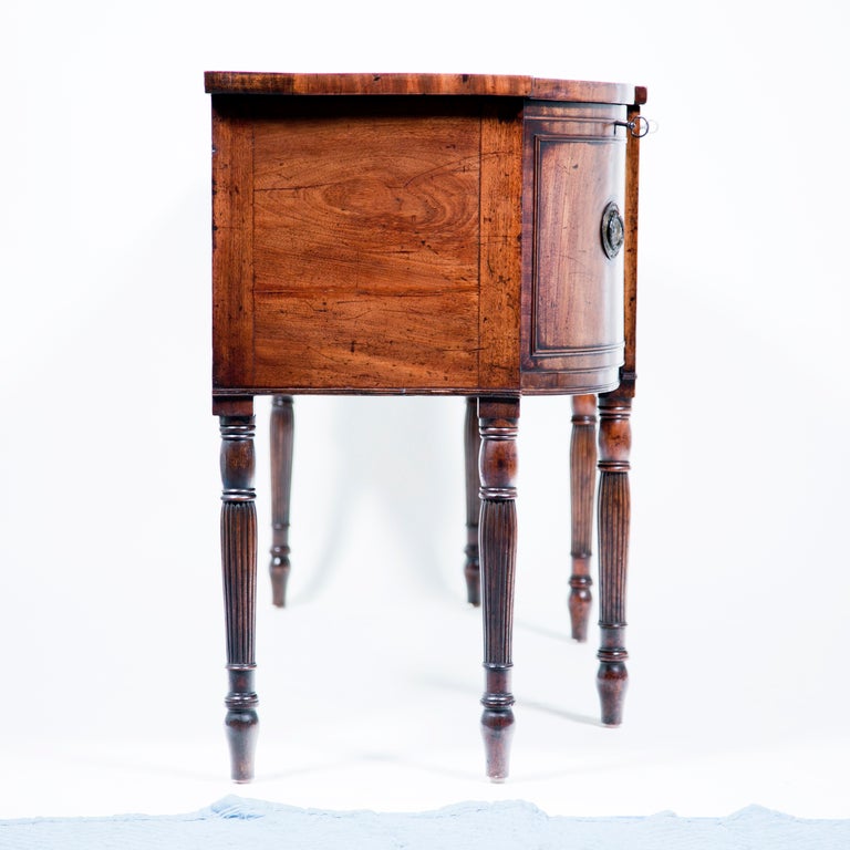 18th Century and Earlier Georgian Sheraton Mahogany Sideboard