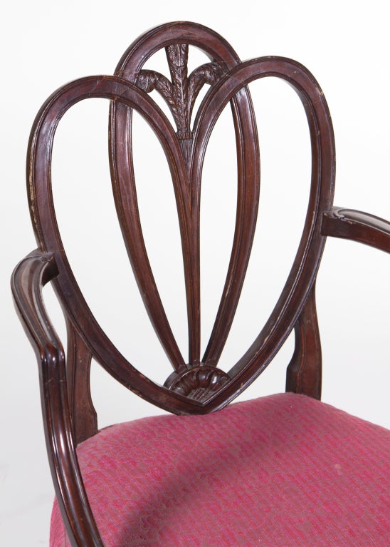 Mid-20th Century Vintage Sheraton Arm Chair