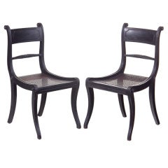 Pair of Regency Chairs