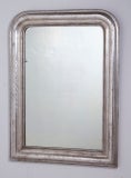 Silver Gilt Louis Philippe Mirror