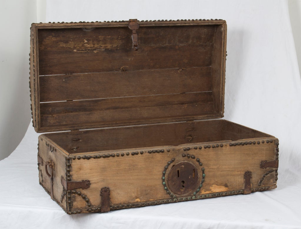 Small Spanish Colonial Trunk 2