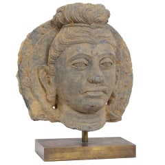 Kushan Schist Head of Buddha