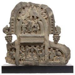 Kushan Carving Depicting the Life of Buddha