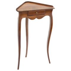 Small  Vintage French Corner Table