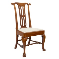 George II  Red Walnut Chairs