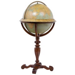 Antique A Nice Old Globe