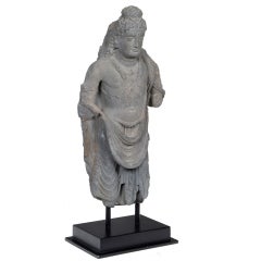 Beautiful Kushan Schist Statue