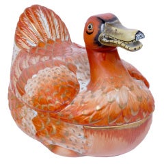 Vintage Motaheda Duck Tureen