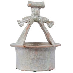 Ancient Pottery Model of a Well