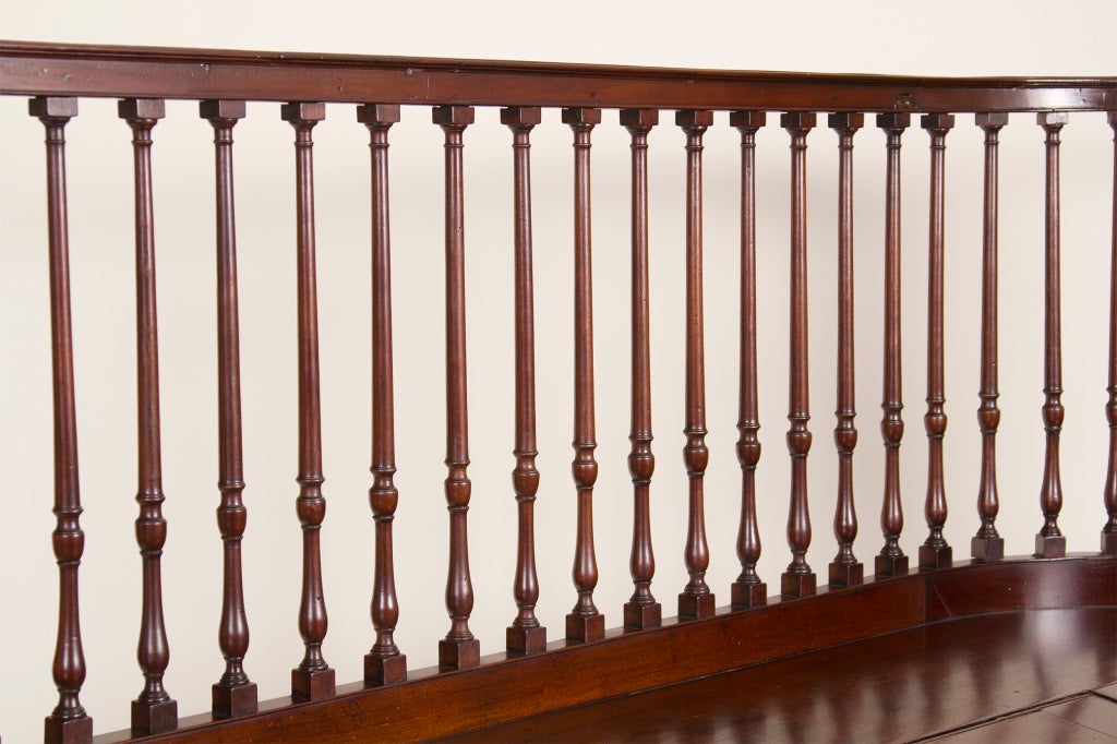 George III Mahogany Bankers Desk