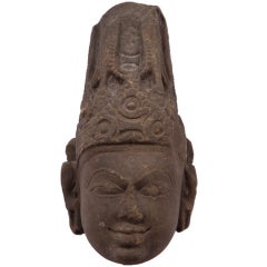 Antique Ancient Indian Sandstone Shiva