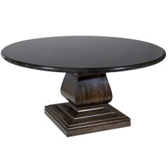 Vintage Round Pedestal Table