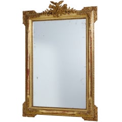 French Gilt Wood Mirror