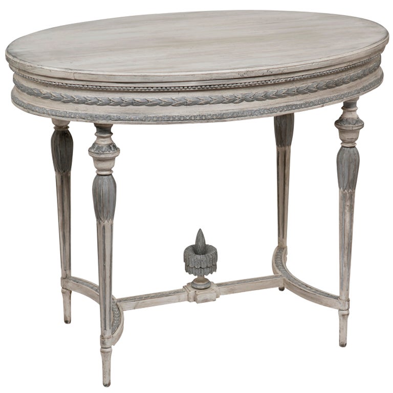 Swedish Painted Gustavian Style Table