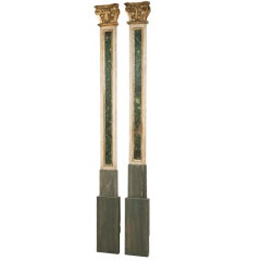 Two Italian Pilasters / Columns