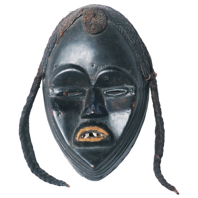 Exceptional Dan Mask Africa, circa 1880