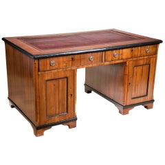 Rare Tulip Wood Partners Desk