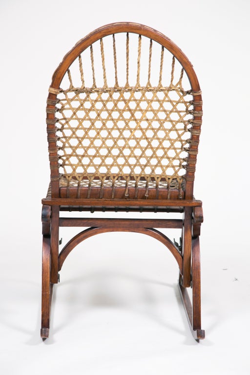 Pair Snow Shoe Chairs 2