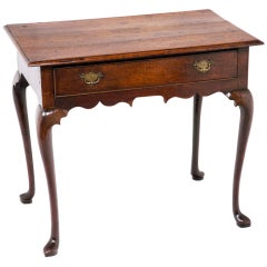 Antique Georgian Oak Writing Table