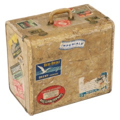 Old Labeled Luggage