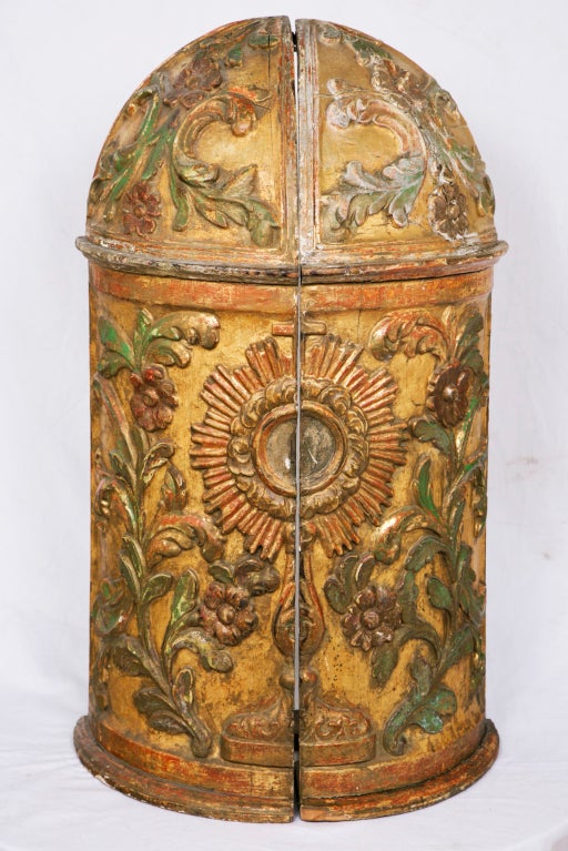 Large Pair of Italian tabernacle Doors