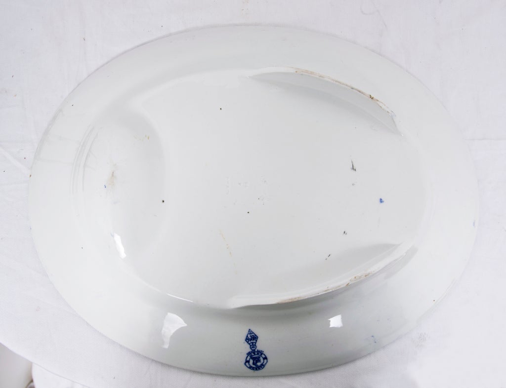 Old English Ironstone Platter In Good Condition In San Francisco, CA