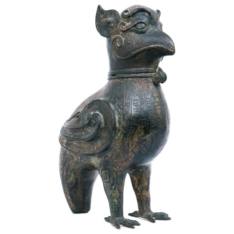 Zhou Style Zoomorphic Bronze