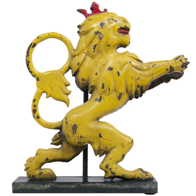 Cast Iron Carnival Lion