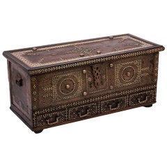 Scarce Old Zanzibar Trunk