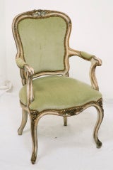 One of Four Venetian Armchairs
