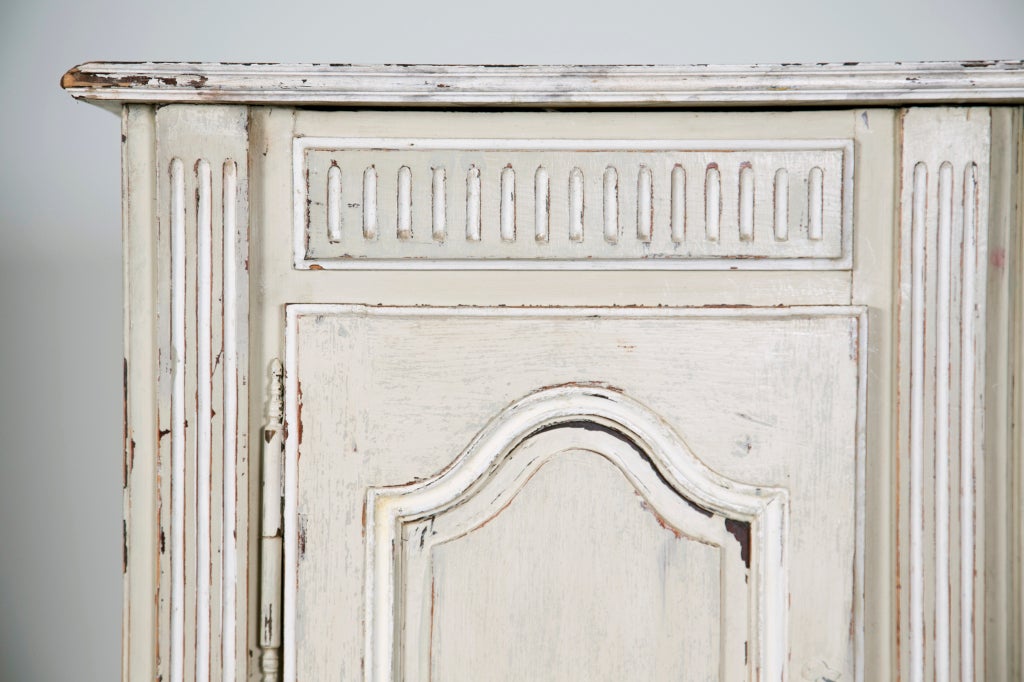 Neoclassical Swedish Painted Cabinet