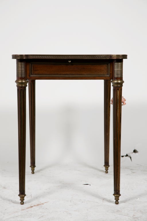 Napoleon III Inlaid Writing Table 1