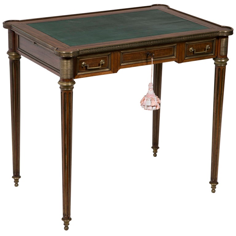 Napoleon III Inlaid Writing Table