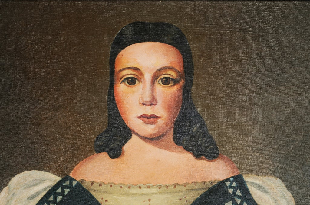 Vintage Painting of a Child