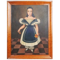 Vintage Painting of a Child